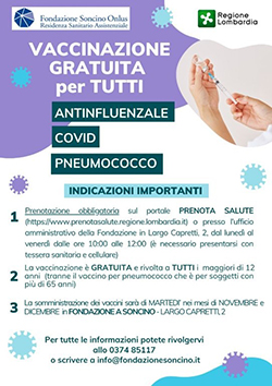 Scarica la Locandina delle Vaccinazioni 2025